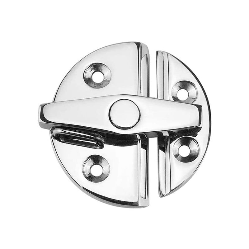 Marine Boat Door Catch Latch 316 Stainless Steel Door Latch Round 55mm Twist Lock Suit for Boat and Many External Cabinet Applications 1