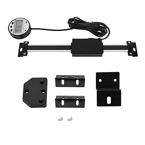 Digital Readout Kit, Digital Display Scale, Path Sensor, LCD Readout Set, Precise Digital Linear Scale with LCD Displays and Mounting Accessories for Milling Machines etc., 0-150 mm, Higher