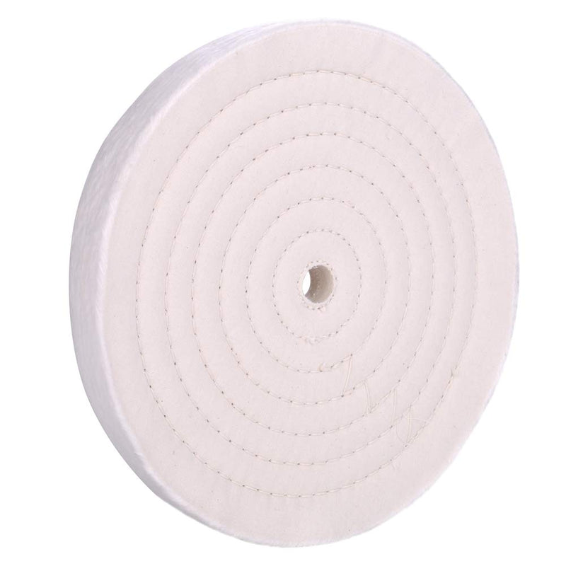 [Australia - AusPower] - Buffing Polishing Wheel 10 inch Extra Thick Fine Cotton (70 Ply) for Bench Grinder with 3/4'' Arbor Hole,1 Pack 1 