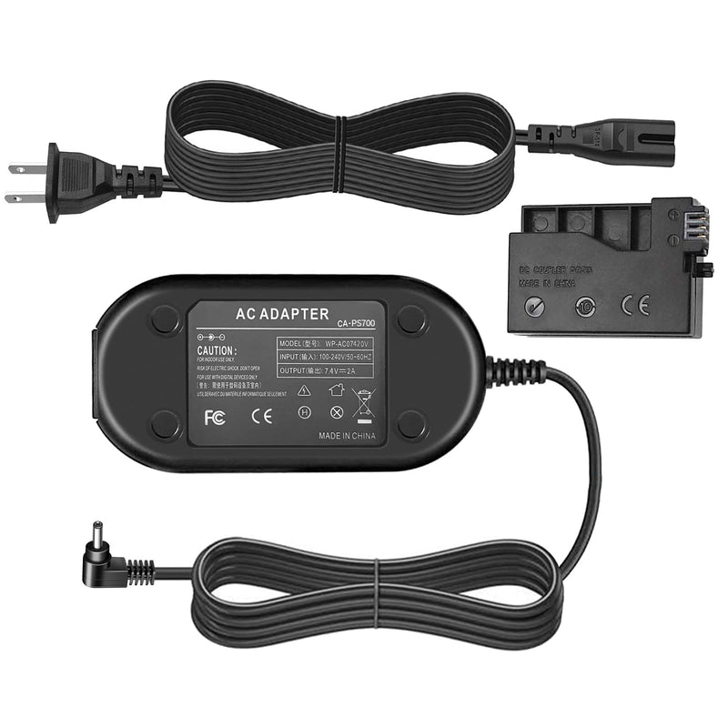 [Australia - AusPower] - TKDY ACK-E5 Continuous AC Power Adapter LP-E15 Dummy Battery DR-E5 DC Coupler Charger Kit for Canon EOS Rebel XSi XS T1i 450D 500D 1000D Kiss F X2 X3 DSLR Cameras. 