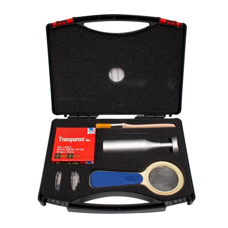 Toplionace Crosshatch Adhesion Test Kit with 1mm / 2mm / 3.0mm knives, magnifying glass, handle, brush and 3.0m adhesive tape | With 1 mm / 2 mm / 3.0 mm knives, magnifying glass, handle, brush and 3.0 m adhesive tape CNC0301
