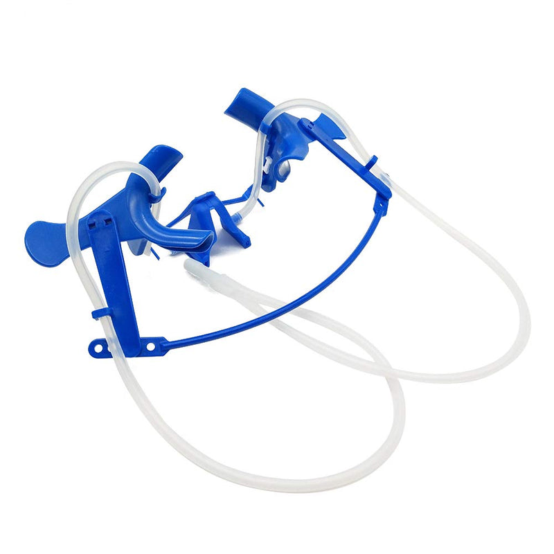 [Australia - AusPower] - Sino Dental Oral Dry Field System Nola Retractor,Orthodontic Teeth Whitening Cheek Retractor,Autoclavable Dental Mouth Opener,Disposable Dental Lip Cheek Retractor for Mouthguard (Blue) blue 