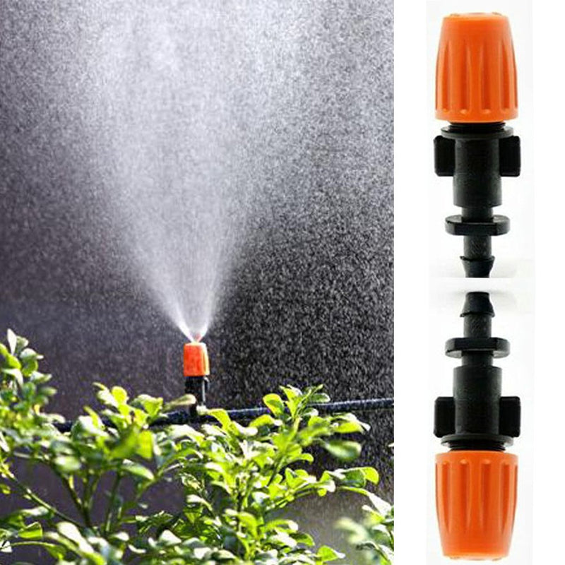 [Australia - AusPower] - MOIAK 50 Pcs Garden Irrigation Micro Flow Dripper,Sprinklers Emitter System Adjustable Micro Drip Head for Watering System(50Pcs) (15554869582755) 50pcs 