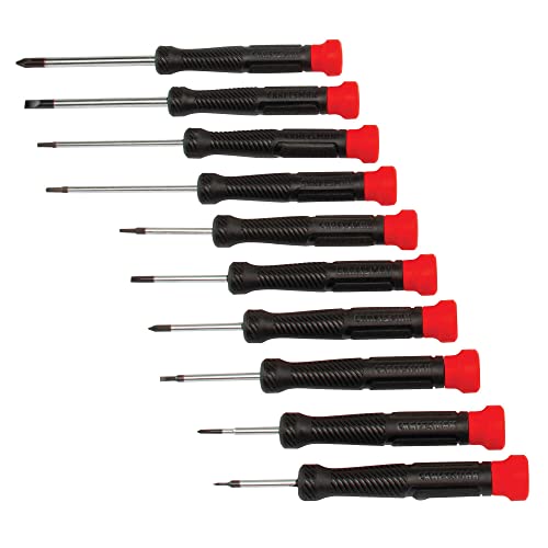 CRAFTSMAN CMHT65070 10-piece precision screwdriver set, old version, displayed together