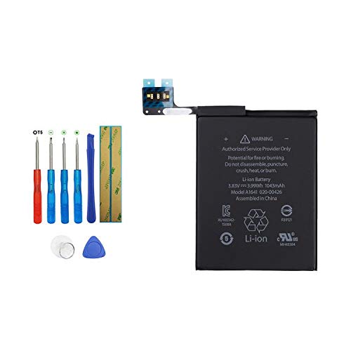 Li-ion Battery A1641 Compatible with iPod Touch 6th Gen 16GB 32GB 64GB A1574 iPod 7.1 020-00425 1043mah with Toolkit