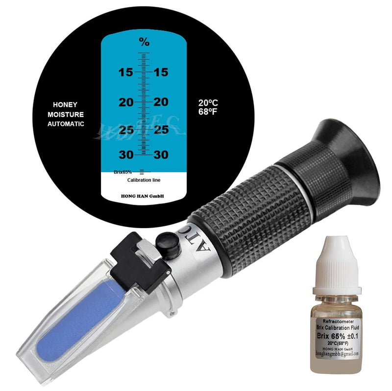 [Australia - AusPower] - TRZ Honey Refractometer Moisture 12 to 30%?Designed for The Inspection of Moisture Content of Honey 