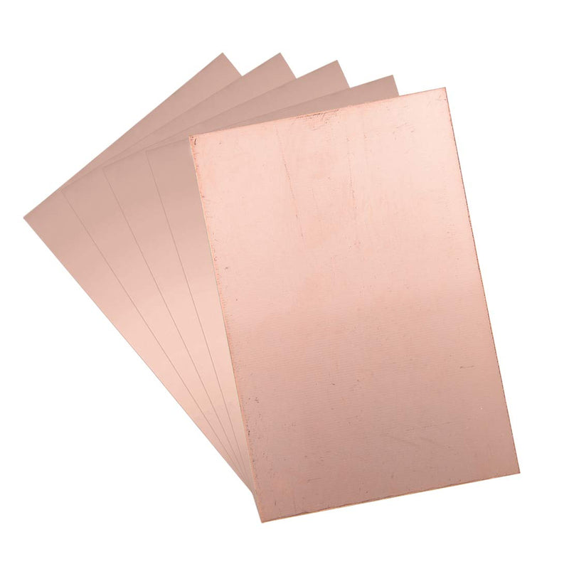 [Australia - AusPower] - uxcell Double-Sided Copper Clad Laminate PCB Circuit Board, FR4 180x120mm 7.09x4.72 inch, 1.5mm Thickness DIY Prototyping PCB Board, Name Board, 5pcs 180mmx120mmx1.5mm 