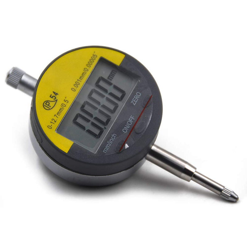 [Australia - AusPower] - Digital Dial Indicator Digimatic Indicator 0.001mm/0.00005inch 0-12.7mm Test Range, IP54 Waterproof and Dust Proof 