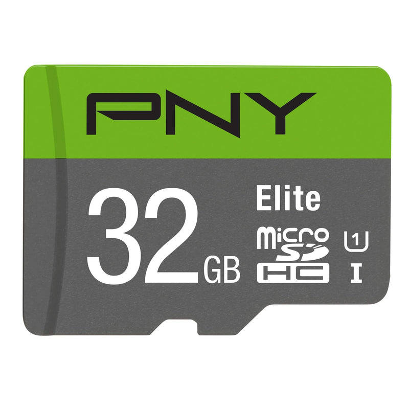 [Australia - AusPower] - PNY 32GB Elite Class 10 U1 microSDHC Flash Memory Card - 100MB/s read, Class 10, U1, Full HD, UHS-I, micro SD FLASH CARD 