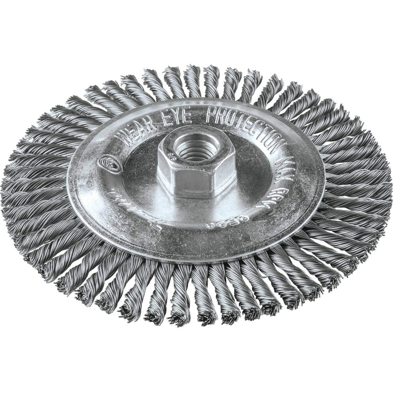 [Australia - AusPower] - Makita A-98538 6" Stringer Bead Twist Wire Wheel, 5/8"-11 