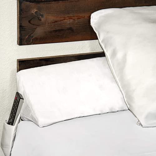 SnugStop The Original Bed Wedge | Gap Filler Between Your Headboard and Mattress | Triangle Pillow Wedge | Bed Filler Wedge | Gap Headboard Filler | Gap Bed Stoppers | Don't Lose Your Pillow(King) King