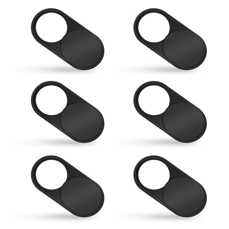 [Australia - AusPower] - imluckies 6 Pack Webcam Cover Slide, 0.023 inch Ultra-Thin Metal Camera Cover for Laptop, MacBook Pro, MacBook Air, iPad Pro, iMac, Computer, PC, Privacy Covers 