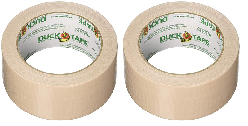 [Australia - AusPower] - Duck 283264 1.88" X 20 Yards Beige Duck Tape (Тwo Рack, Cookie Dough) 