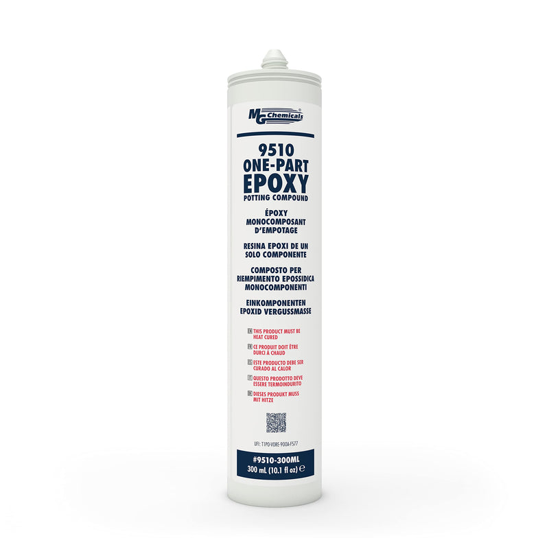 [Australia - AusPower] - MG Chemicals 9510 One-part Epoxy potting compound, Heat Cure only, 300mL cartridge 