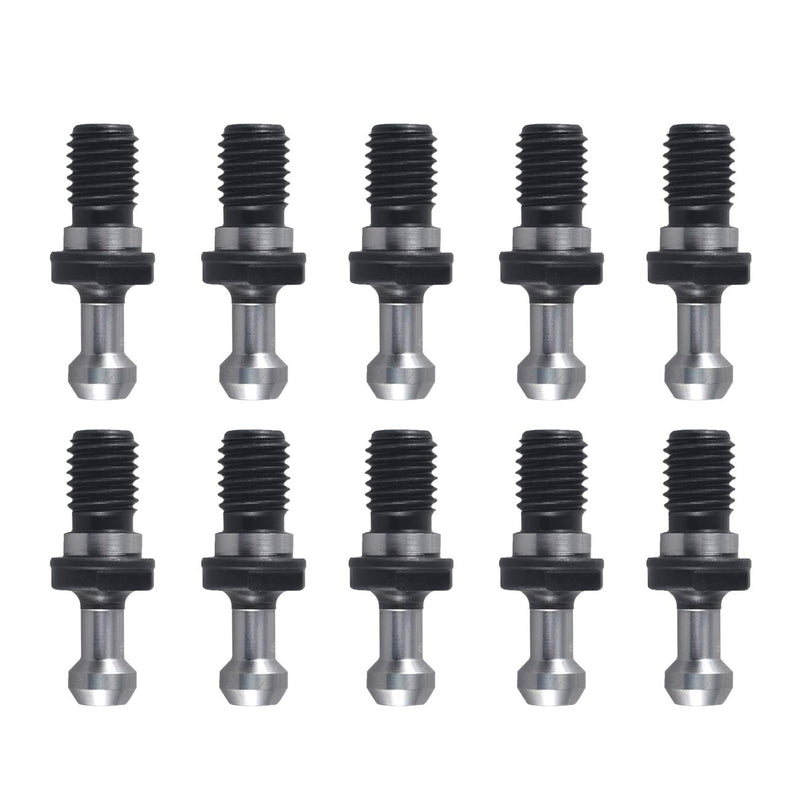 [Australia - AusPower] - HGC 10pcs BT30 45 Degree Pull Stud Retention Knob CNC Milling Tool Holder 