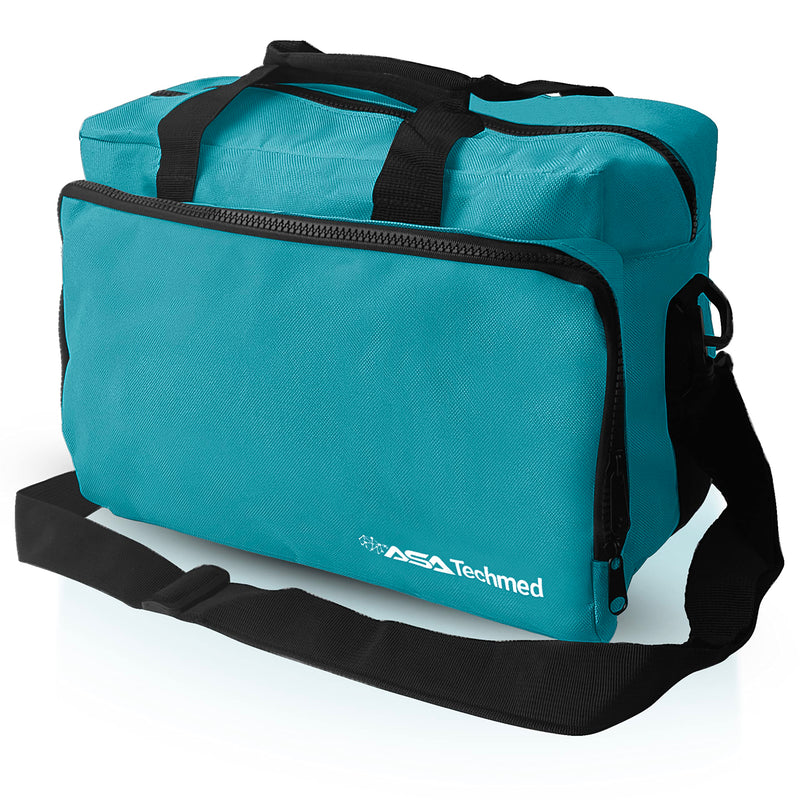 [Australia - AusPower] - ASA TECHMED Nurse Bag for Medical Equipment, Nurse Accessories Bag Ideal for Doctors, Nurses, Home Health Aids, Medical Students (Teal) 