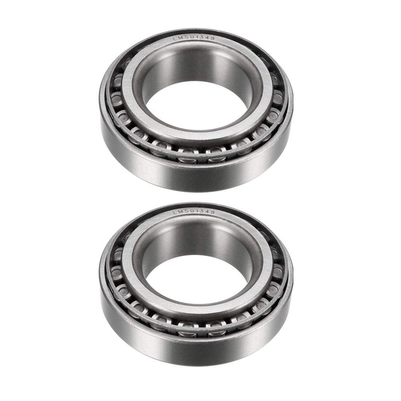 [Australia - AusPower] - uxcell LM501349/LM501310 Tapered Roller Bearing Cone and Cup Set 1.625" Bore 2.891" O.D. 0.77" Width 2pcs 1.63"x2.89"x0.77" 