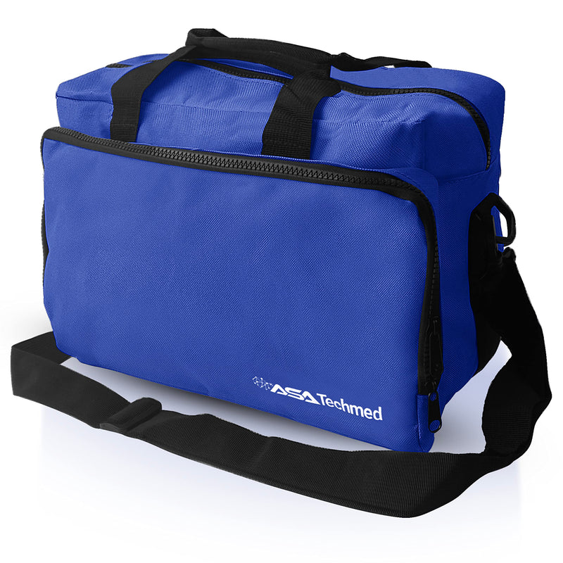 [Australia - AusPower] - ASA TECHMED Nurse Bag for Medical Equipment, Nurse Accessories Bag Ideal for Doctors, Nurses, Home Health Aids, Medical Students (Blue) 