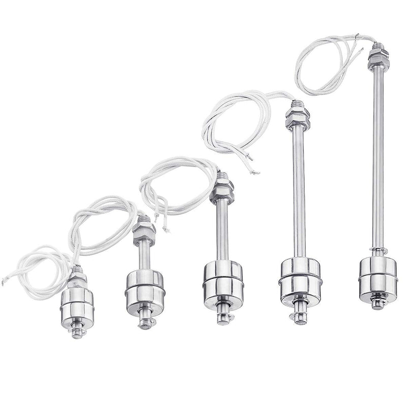 Stainless Steel Water Flow Tank Vertical Float Switch Liquid Sensor Level Regulator - 150mm
