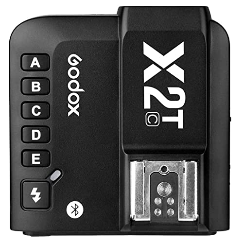 Godox X2T X2T-C Flash Trigger for Canon, 2.4G TTL HSS 1/8000s