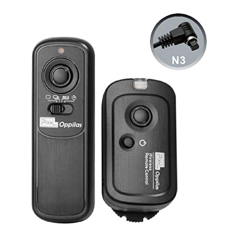 Pixel Oppilas 2.4g Digital Wireless Remote Shutter Switch N3 for Canon EOS 7D,6D, 5D, 1Dseries, D30, D60, 10D, 20D, 30D, 40D, 50D Cameras, Replaces Can RS-80N3