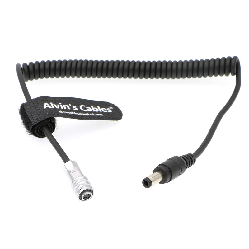 [Australia - AusPower] - Alvin's Cables DC Power Cable for Blackmagic Pocket Cinema 4K BMPCC 4K Coiled Cable Straight DC Coiled Cable 2 