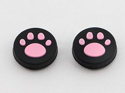 [Australia - AusPower] - Silicone Joystick Caps Thumb Stick Analog Grip Cover Case Cap for PS Vita PSV 2000 PSV 1000 Controller (Pink) 