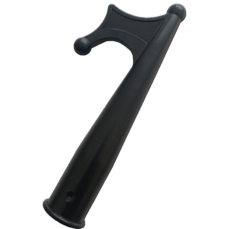 Boat Hook Attachment Premium Durable Black Nylon Mooring Marine Boat Kayak Raft Dinghy Hook Head Replacement Top Attachment for 1'' Pipe or Tube