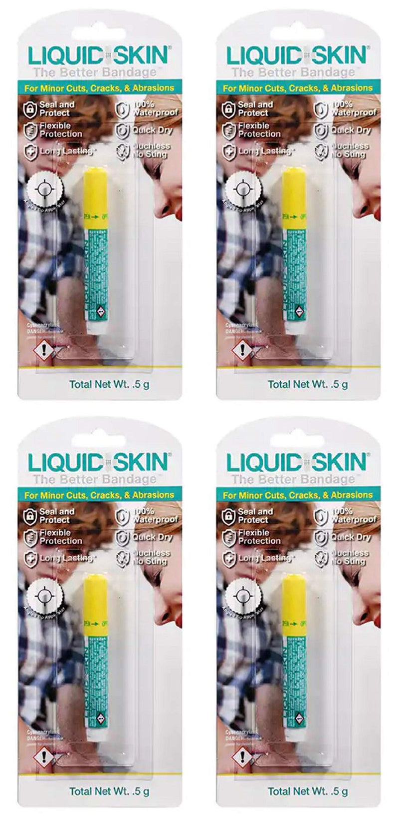 [Australia - AusPower] - Liquid Skin The Better Bandage; Waterproof, Quick Dry, Seal & Protect, 4-Count 