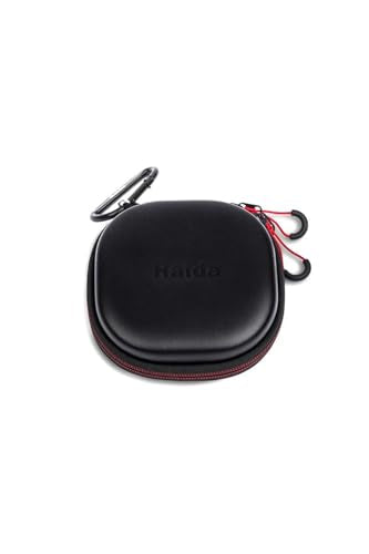 Haida 5 Filter Hard Tortoise Storage/Travel Zipper Case w Carabiner Holds up to 82mm Filters HD4480