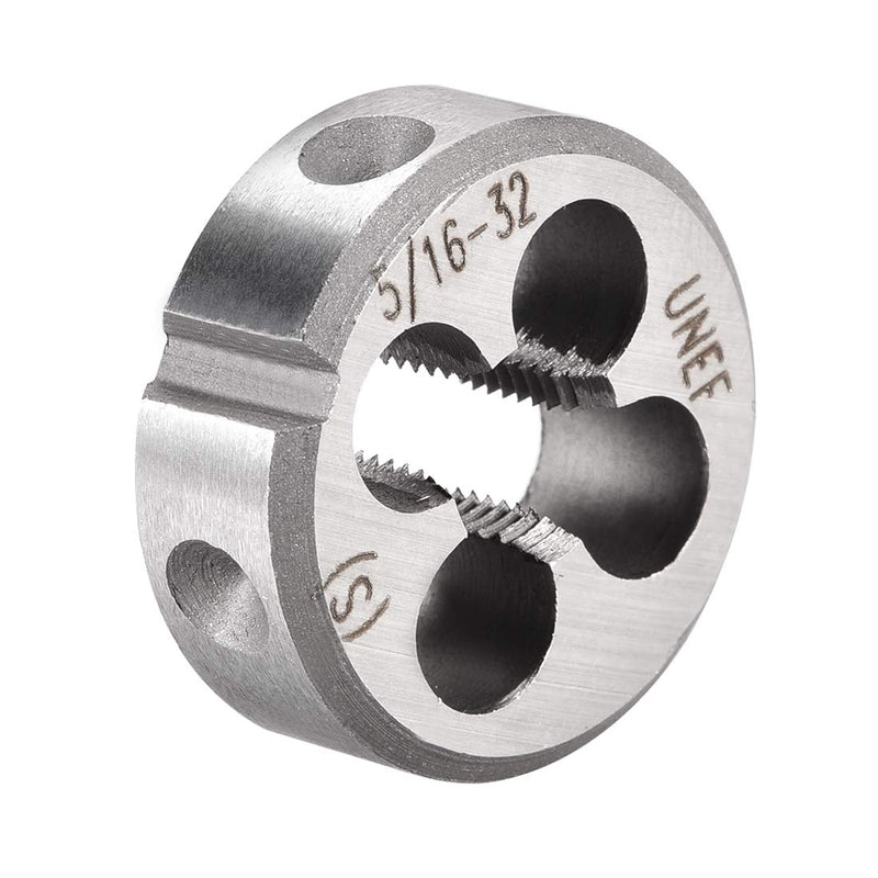 [Australia - AusPower] - uxcell 5/16-32 UNEF Round Die, Machine Thread Right Hand Threading Die, Alloy Tool Steel Screw Thread Cutting Die 