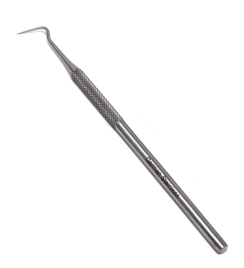 [Australia - AusPower] - A2ZSCILAB Explorer #9 Single Ended Half Angled Hook Fine Point Dental Tartar Remover Tooth Scraper Calculus Plaque Removing Tools Periodontal Probe 