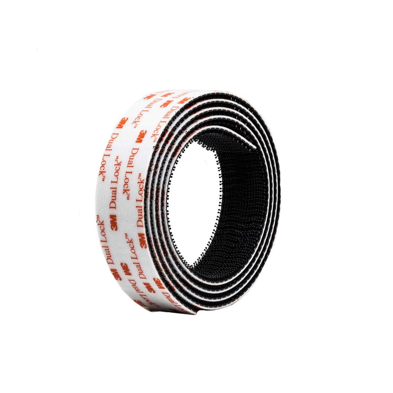 [Australia - AusPower] - 3M Dual Lock Reclosable Fastener 250 Black, 1 in x 4 Ft 