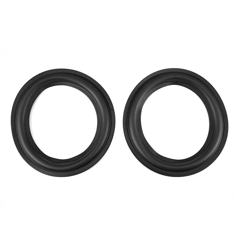 [Australia - AusPower] - 2pcs 6 inch Perforated Rubber Speaker Foam Edge Surround Rings Replacement Parts for Speaker Repair or DIY 