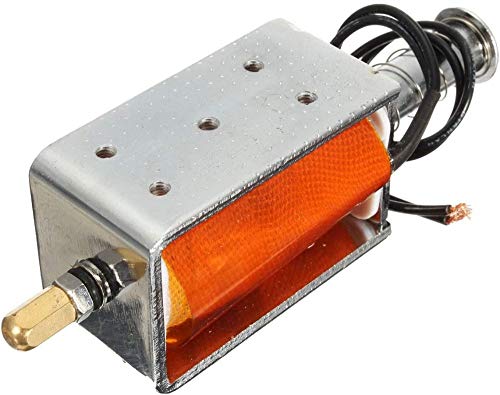DC 12V 35mm Electromagnetic Electric Magnet | Long Stroke Push Pull Solenoid Small Electromagnetic