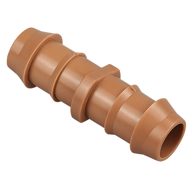 [Australia - AusPower] - 20 Pieces Drip Irrigation Fittings Coupling Connectors for 1/2" Tubing, Drip Barbed Couplers for 1/2 Inch Irrigation Tubing (0.600" ID), Drip Line Couplings for Drip Sprinkler Garden Systems 