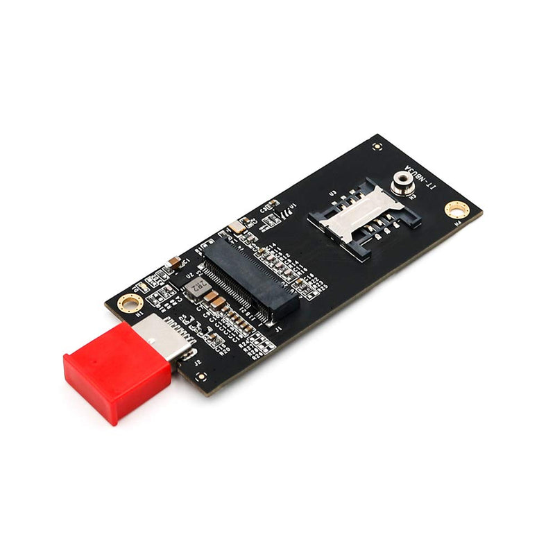 [Australia - AusPower] - USB to NGFF M.2 Key B Adapter Enclosure with Sim CardSlot for WWAN/LTE Module 
