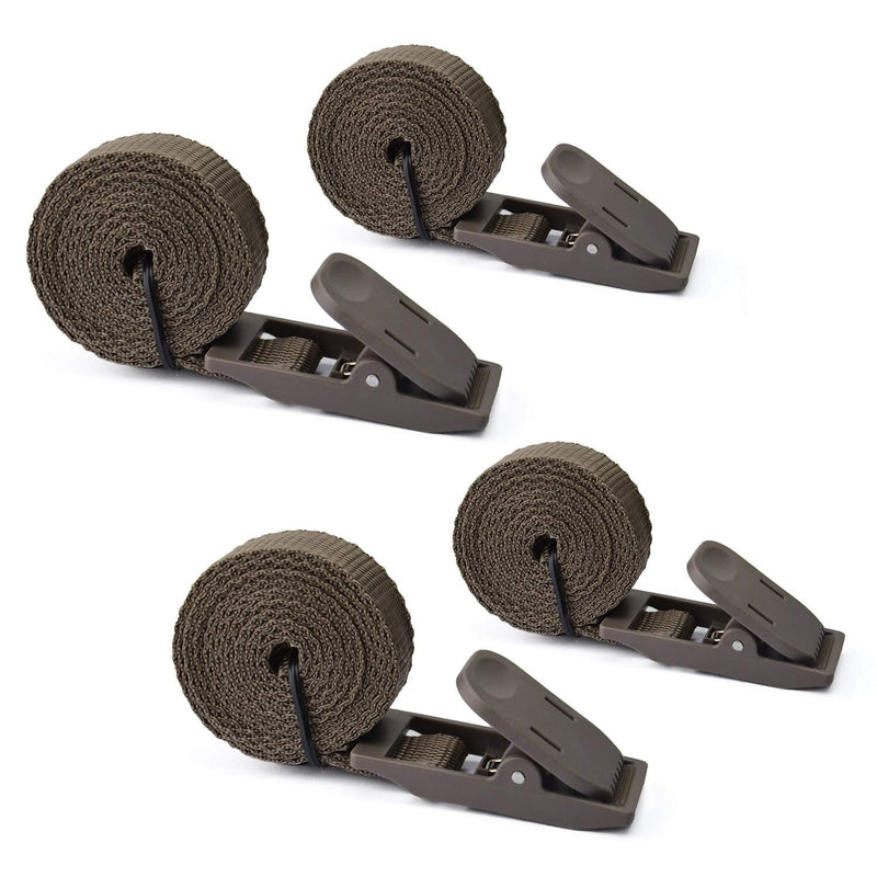 [Australia - AusPower] - Wildlife Trail Camera Mounting Straps, Nylon Fiber Straps, Deer Camera Tree Belts Kit for Hunting Game Cameras Accessory Dark Olive 4pcs 