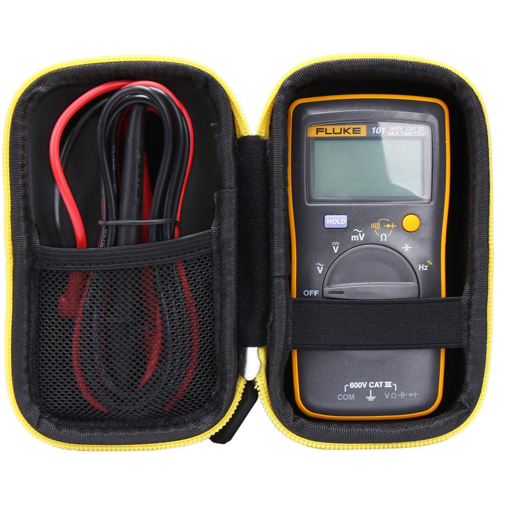 Aproca Hard Carry Travel Case for Fluke 101 Basic Digital Multimeter 101 case