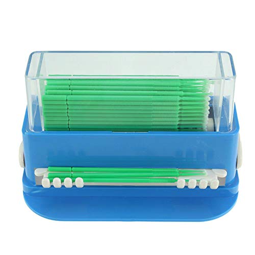 [Australia - AusPower] - Dental Disposable Micro Applicator Tip Brush Dispenser with 100 Applicators 