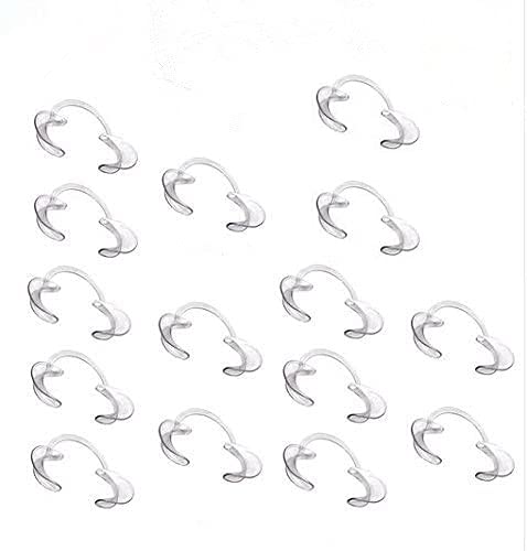 [Australia - AusPower] - 15 pcs Speak Out Dental Cheek Retractor Watch Ya Mouth Game C Adult Kids Teeth Whitening Mouth Opener (S) Small (Pack of 15) 