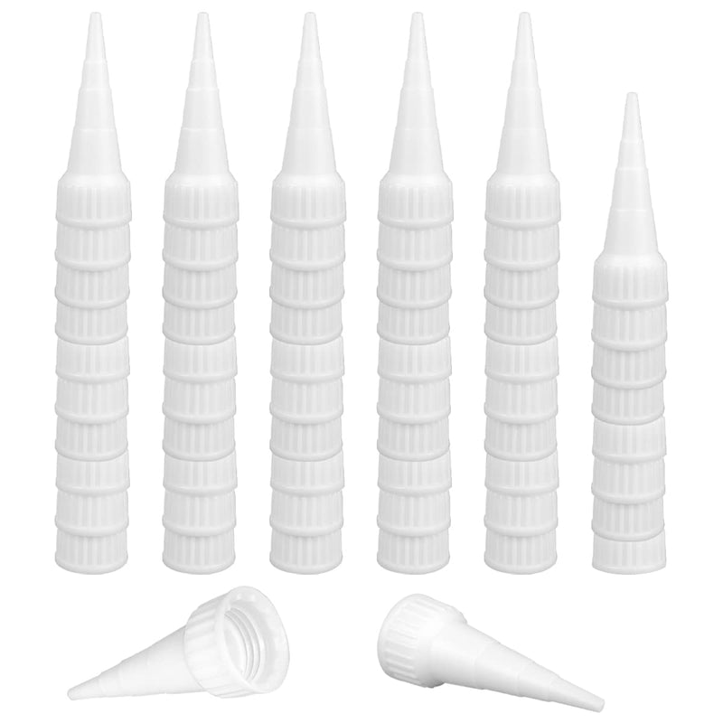 [Australia - AusPower] - 60 Pieces Snip Tip Applicator Cap Replacement for 3.7 Ounce E6000 Adhesive Tube 