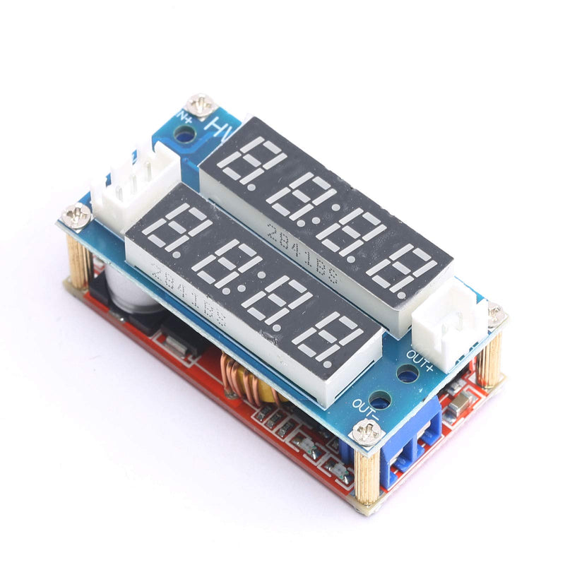 [Australia - AusPower] - DEVMO 2 in 1 XL4015 5A Adjustable Power CC/CV Step-Down Charge Charging Module LED Driver Voltmeter Ammeter Constant Current/Voltage 
