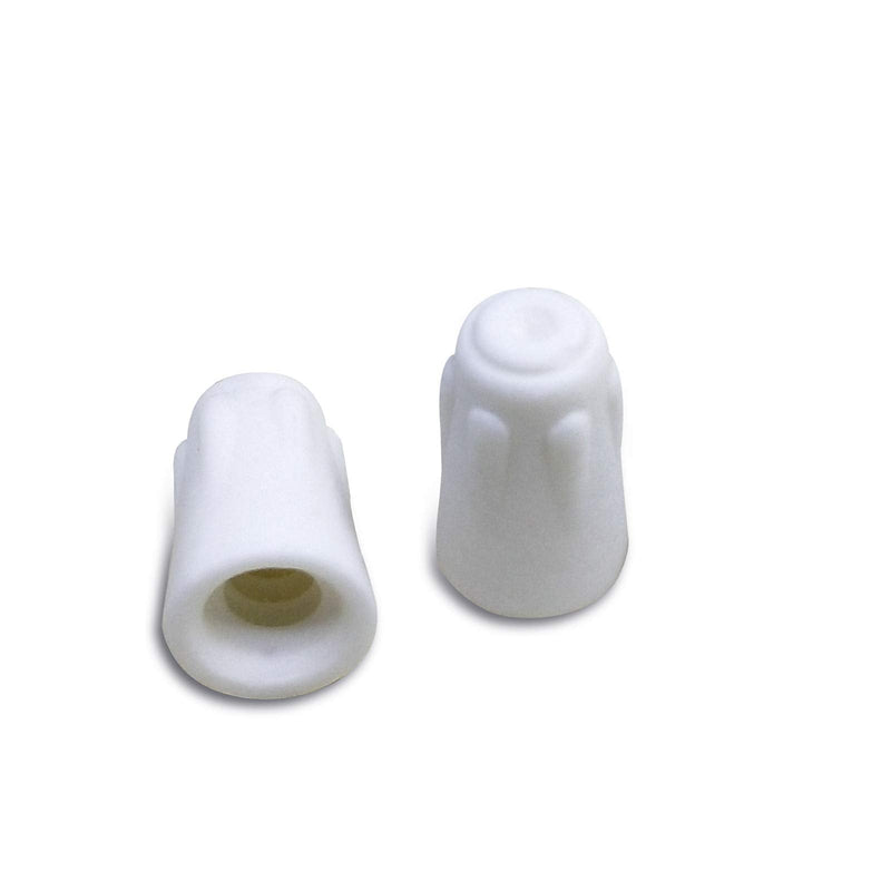 [Australia - AusPower] - 20 Pack Small Ceramic Wire Connector, Small Size 22-14 AWG, 600V High Heat Ceramic Twist Caps (01, Small) 