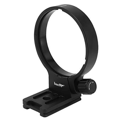 Haoge Tripod Mount Lens Collar Foot - EF Compatible, USM & IS Lenses Built-in Arca