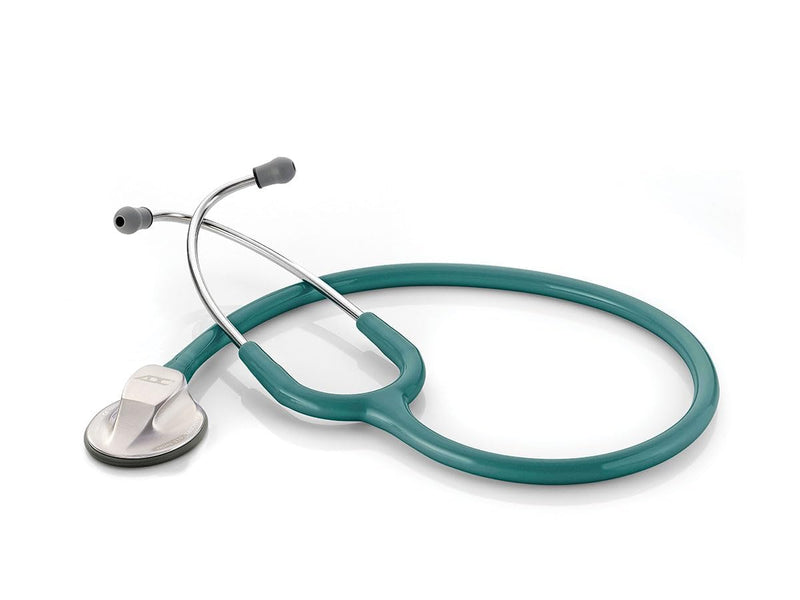 [Australia - AusPower] - ADC Adscope 615 Platinum Sculpted Clinician Stethoscope with Tunable AFD Technology, Lifetime Warranty, Teal 