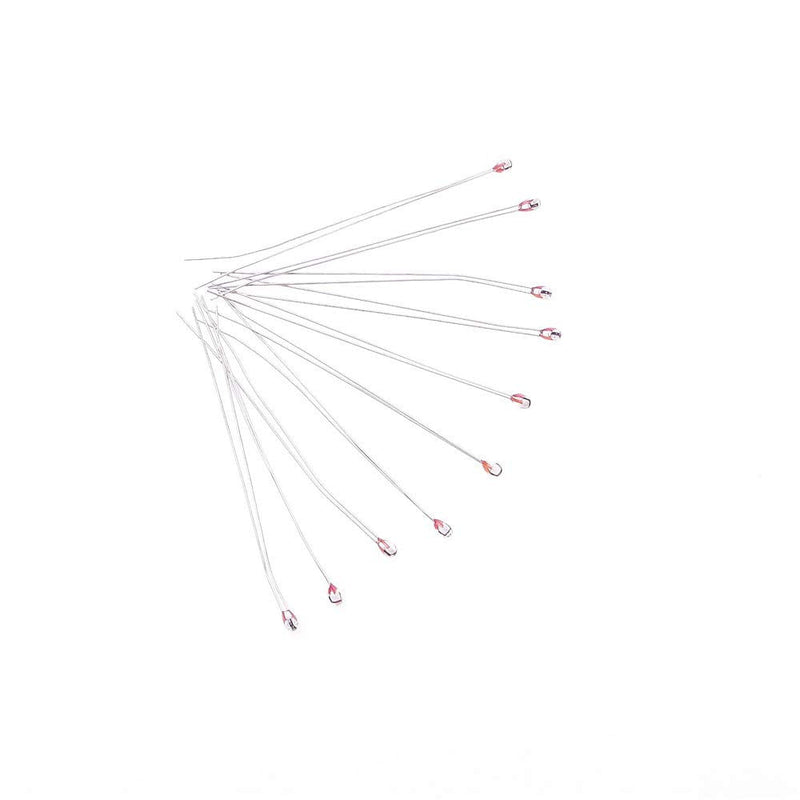10 Pieces 100K Ohm NTC 3950-1% Thermistor Glass Resistance Temperature Sensor for 3D Printer Reprap