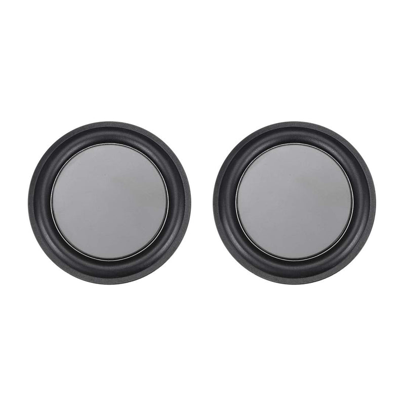 [Australia - AusPower] - uxcell 2Pcs 3" 70mm Bass Speaker Passive Radiator Auxiliary Rubber Vibration Plate Subwoofer DIY Repair 