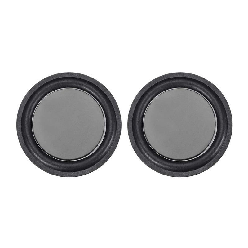 [Australia - AusPower] - uxcell 2Pcs 2.5" 67mm Bass Speaker Passive Radiator Auxiliary Rubber Vibration Plate Subwoofer DIY Repair 