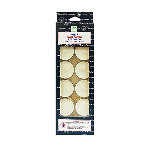 Satya Palo Santo Perfumed T-Lite Candles